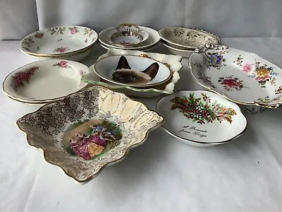 Buy Trinket Dish - Pretty Vintage China Trinket Dishes - Choice - Incl. Famous Names • 4.95£