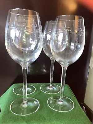 Buy John Rocha Waterford Crystal Wine Glasses Geo Oden Excellent X 4 Rare • 179.57£