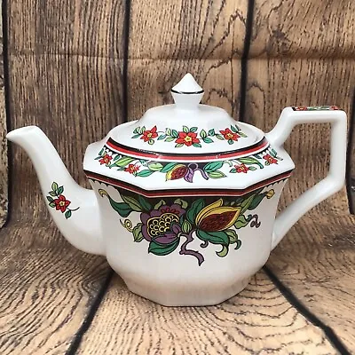 Buy Vintage /Retro Sadler Teapot 1970/80s Art Deco Pattern. Floral Design • 9£