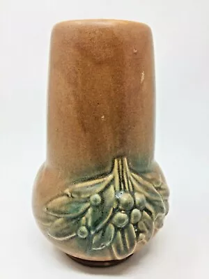 Buy Vintage 1920s Early McCoy 'Berries & Leaves' Tall Vase • 24.95£