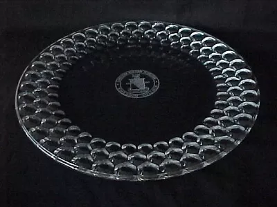 Buy Vtg. Commemorative Tiffany & Co. Crystal Honeycomb 12.5 Inch Torte Cake Plate • 30.31£