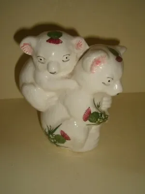 Buy Plichta Pottery - Koala Bear And Baby Cub - Thistle Pattern Wemyss • 14.99£