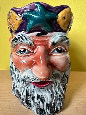 Buy Shorter & Son Ltd. Hand Painted Father Neptune Character Jug 9cm • 5£