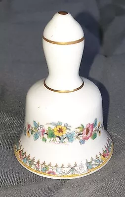 Buy Vintage Coalport Miniature Bell 'Ming Rose' Bone China VGC • 20£