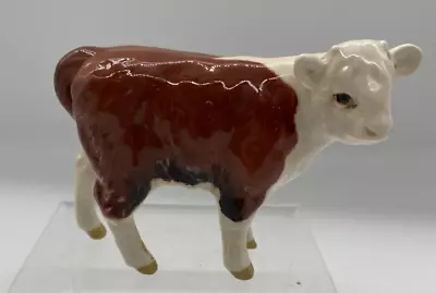 Buy Beswick Hereford Calf Model Brown And White  No 1827C (PG131R) • 9£