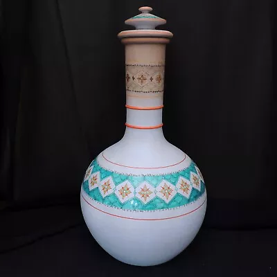 Buy Antique Christopher Dresser For Watcombe Pottery Bottle Vase And Cover • 34.99£