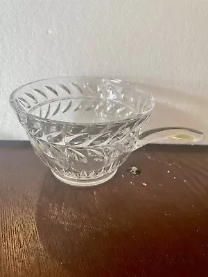 Buy Vintage Hobnail Clear Depression Glass Dipping Bowl With Dipper • 8.15£