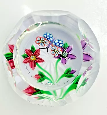 Buy Caithness Glass Paperweight  Butterfly Dream  2014 A Scott And P McDougall • 38.50£