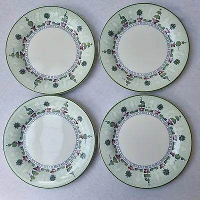 Buy Staffordshire Tableware TOPIARY 4x Dinner Plates 10.25  (26cm)  • 38£