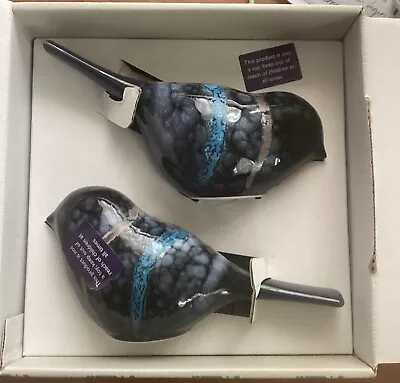 Buy Pair Poole Pottery Celestial Birds Original Packaging Perfect Condition. • 31£
