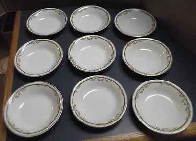 Buy Antique W H Grindley England Ardmore Pattern China Lot 9 Dessert Bowls 5 1/4 D • 56.77£