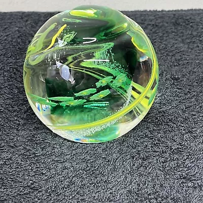 Buy Caithness Scotland Art Glass Paperweight Spring Festival V12968 Mint Condition. • 24.99£