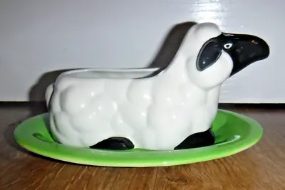 Buy Carlton Ware Sheep Mint Sauce Boat & Underplate ~ Excellent • 9.99£