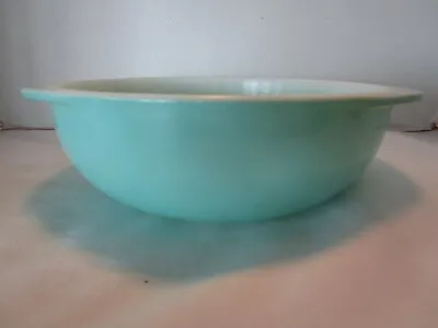Buy Vintage Pyrex Glass Turquoise 2qt Round Casserole 024 With Handles USA  • 41.94£