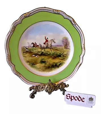 Buy Spode Cabinet Plate - Hunting Scene Y8070 - Going To Halloa - J F Herring • 25£