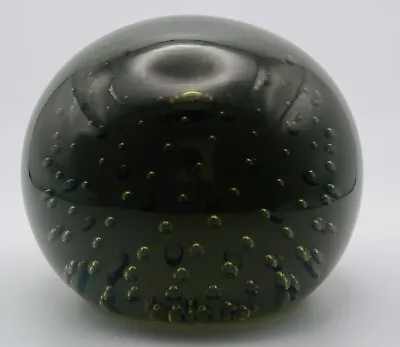 Buy Whitefriars Large Glass Twilight Bubble Paperweight Pattern Number 9308 • 35£
