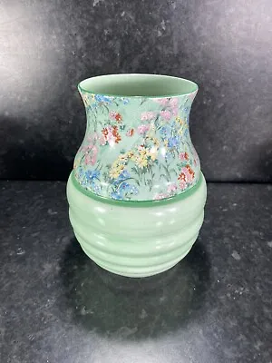 Buy Shelley Melody Vase . Large 7 3/4”inch . Very Good Example • 29.99£