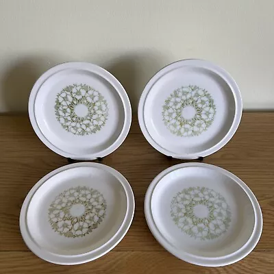 Buy Hornsea Pottery Fleur Side Plates X 4 Vintage Very Good Condition • 6.50£