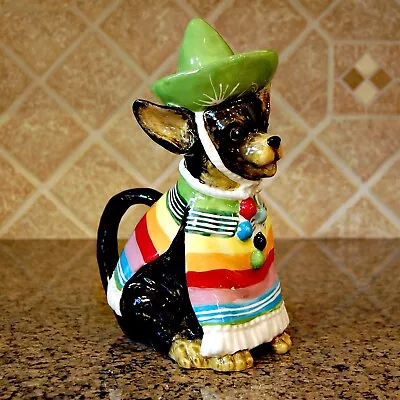 Buy Chihuahua Mexican Dog Teapot Collectible Serving Tea Pot Home Décor By Blue Sky • 67.12£