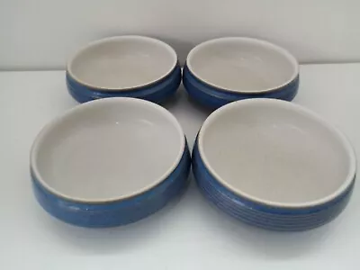 Buy Denby Langley Chatsworth Stoneware Cereal Soup Dessert Bowls X 4 Vintage • 35£