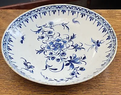 Buy A First Period Worcester Soft Paste Porcelain Dish, Crescent Mark To Base 19.5cm • 45£