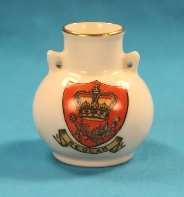 Buy English Porcelain Crested China Souvenir -  Redcar  Crest - Goss China • 4.73£