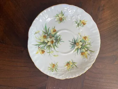 Buy VTG Hammersley & Co Bone China - Daffodil Pattern - Replacement Saucer - England • 14.21£