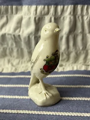 Buy Antique Crested Ware Bird Hutton Rudby Swan China Rd. No • 9.99£