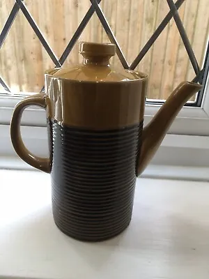 Buy Vintage T G Green Mustard China Coffee Pot • 12£