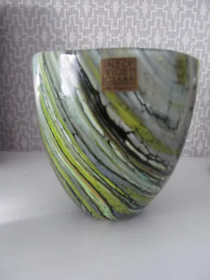 Buy Isle Of Wight Glass Stratum Vase • 35£