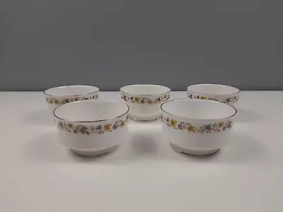 Buy 5 X Royal Kent Bone China GOLDEN GLORY Small Bowls - 8.7 Cm Diameter - GC • 15£