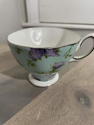 Buy Lilac Lane TEAL GOLD Royal Albert Tea Cup Archive Collection Bone China 2000 • 15£