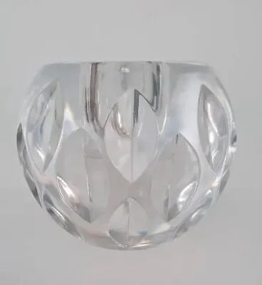 Buy Royal Doulton Glass Candle Holder Sphere Chunky Crystal  • 14.40£