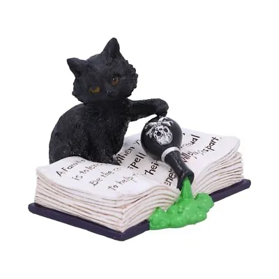 Buy NEW Mischievous Feline Black Cat Figurine Witches Cat Figure Ornament  8cm Boxed • 12.45£