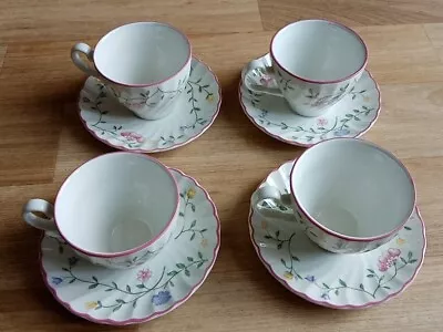 Buy Vintage Johnson Brothers Summer Chintz 4 X Tea Cup And Saucer  • 4.99£