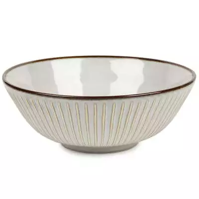 Buy Light Grey Sendan Japanese Ramen Bowl • 13£