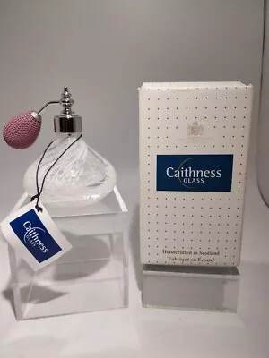 Buy Caithness Glass Perfume Bottle Atomiser - Boxed • 14.99£
