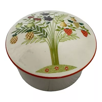 Buy Villeroy & Boch Bon Appetit Trinket Bowl With Lid RARE 12cm Diameter • 14.99£