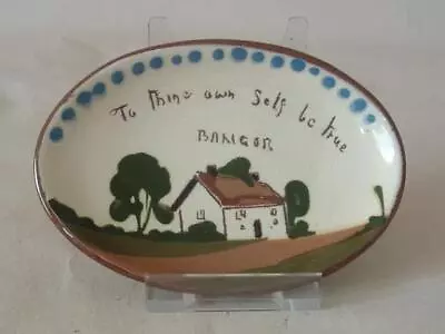 Buy Motto Ware Royal Watcombe Pottery - Bangor -  To Thine Own Self Be True  • 12.99£