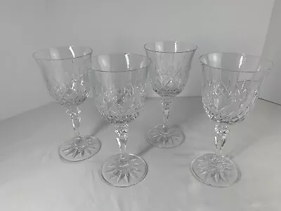 Buy GALWAY Crystal 1 One Water Goblet Clifden  Pattern 7 5/8  Etched Stamped • 22.67£