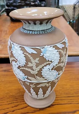 Buy Antique Royal Doulton Lambeth Silicon Vase #3356 • 115£