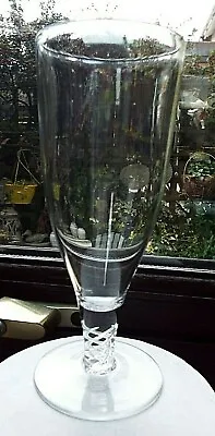 Buy Vintage STOURBRIDGE GLASS Fluted Drinking Glass With Acid Etched TUDOR Trademark • 20£
