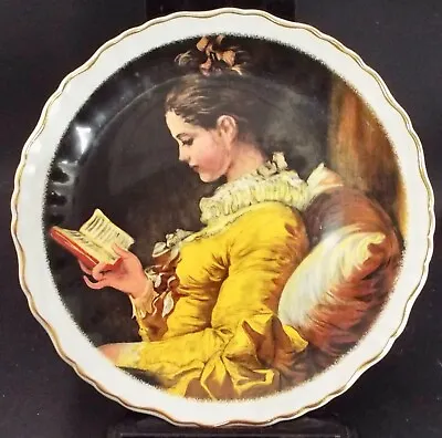 Buy James Kent Old Foley Collectors Plate - Fragonard - Young Girl Reading - 9  • 10.99£