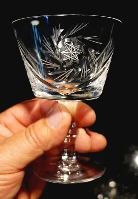 Buy Beautiful Czech Crystal Sherbet Champagne Glass • 16.12£