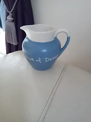 Buy The Blue Of Devon Pottery Jug 'Lynmouth' • 0.99£