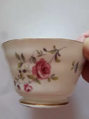 Buy Vintage Sutherland Bone China Sugar Bowl Rose Design • 2.99£