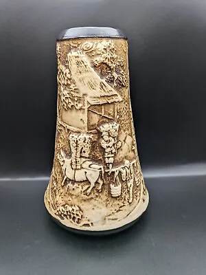 Buy Bretby Conical Oriental Chinoiserie Vase # 1883 - C.1920's - 21.5cm • 24£