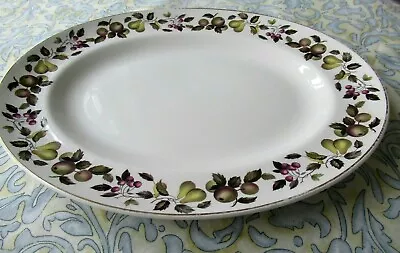 Buy Vintage Staffordshire Midwinter  Evesham  Design Fine Tableware Platter Plate. • 5.99£