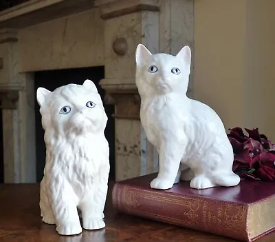 Buy Pottery Cat Figurines MELBA WARE Vintage • 39.99£