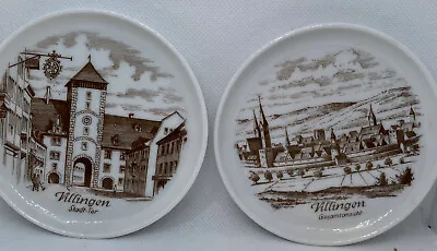 Buy Kaiser West Germany Mini Plates/ Coasters Vintage 1970  Set Of 2-4” • 14.40£